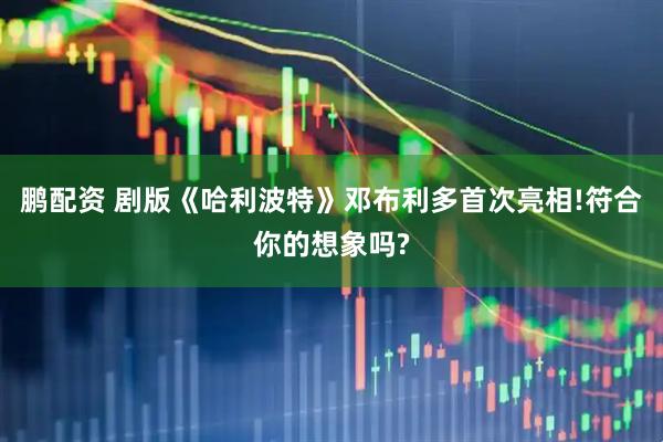 鹏配资 剧版《哈利波特》邓布利多首次亮相!符合你的想象吗?