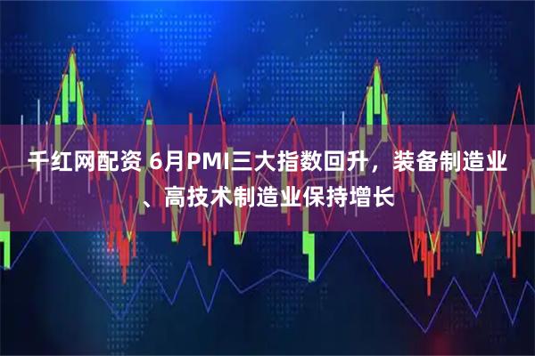 千红网配资 6月PMI三大指数回升,装备制造业、高技术制造业保持增长